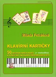 Jindřich Pachta - nakladatels KLAVÍRNÍ KARTIČKY - 50 instruktivních karet k výuce hry na klavír pro předškolní děti