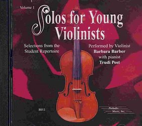 ALFRED PUBLISHING CO.,INC. SOLOS FOR YOUNG VIOLINISTS 1 - CD s klavíním doprovodem