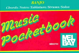 MEL BAY PUBLICATIONS Banjo Music Pocketbook - Chords/Notes/Tablature/sStrums/Solos