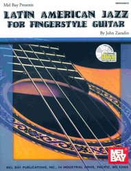 MEL BAY PUBLICATIONS Latin American Jazz For Fingerstyle Guitar  +  CD / kytara + tabulatura