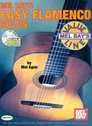 MEL BAY PUBLICATIONS EASY FLAMENCO SOLOS + CD / kytara + tabulatura