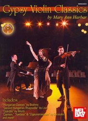 MEL BAY PUBLICATIONS Gypsy Violin Classics + CD / housle a klavír