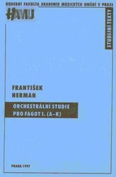 Akademie múzických umění Orchestrální studie pro fagot I. (A-K) - František Herman