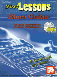 MEL BAY PUBLICATIONS FIRST LESSONS - BLUES GUITAR + CD