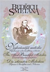 AMOS Editio, s.r.o. Bedřich Smetana - Nejkrásnější melodie v úpravě pro zobcovou flétnu a klavír