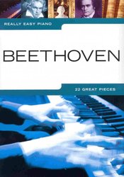 WISE PUBLICATIONS Really Easy Piano - BEETHOVEN (22 great pieces)