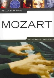 WISE PUBLICATIONS Really Easy Piano - MOZART (22 classical favourites)