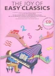 WISE PUBLICATIONS THE JOY OF EASY CLASSICS + CD / známé klasické skladby ve snadné úpravě po klavír