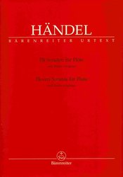 Editio Bärenreiter HANDEL - Eleven Sonatas for Flute and Basso continuo (2 books)