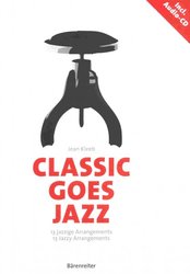 Editio Bärenreiter CLASSIC GOES JAZZ + CD - 13 jazzy arrangements for  piano