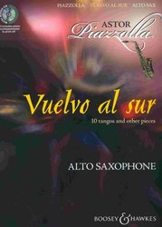 Boosey&Hawkes, Inc. VUELVO AL SUR by Astor Piazzolla + CD / altový saxofon a klavír
