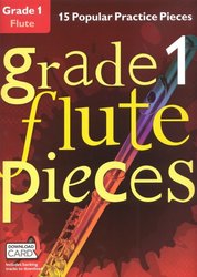 Chester Music GRADE 1 - 15 Popular Practice Pieces + Audio Online / příčná flétna