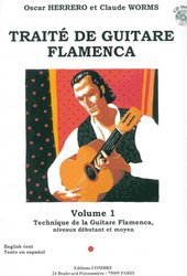 Editions COMBRE TRAITE DE GUITARE FLAMENCA 1 + CD / kytara + tabulatura