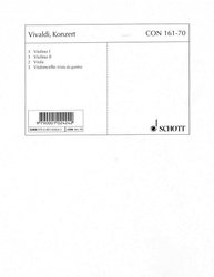 SCHOTT&Co. LTD VIVALDI - Piccolo Concerto C Major RV 443, Op. 44, No. 11 - parts