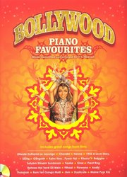 Music Sales Limited BOLLYWOOD Piano Favourites + CD / 30 melodií z populárních indických filmů