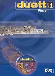 Edition DUX DUETT COLLECTION 1 + CD / dueta pro příčné flétny