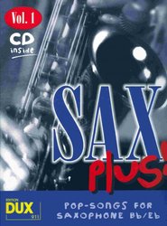 Edition DUX SAX PLUS !  vol. 1 + CD      alto / tenor saxofon