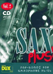 Edition DUX SAX PLUS !  vol. 2 + CD      alto / tenor saxofon