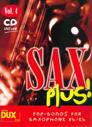 Edition DUX SAX PLUS !  vol. 4 + CD      alto / tenor saxofon