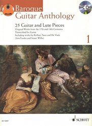SCHOTT&Co. LTD Baroque Guitar Anthology 1 + CD