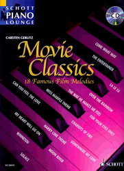 SCHOTT&Co. LTD MOVIE CLASSICS (18 slavných filmových melodii) + CD / sólo klavír