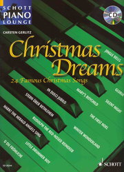 SCHOTT&Co. LTD CHRISTMAS DREAMS + CD // klavír /akordy