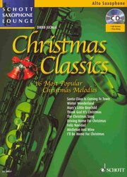 SCHOTT&Co. LTD CHRISTMAS CLASSICS + CD / altový saxofon a piano