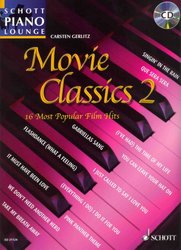 SCHOTT&Co. LTD MOVIE CLASSICS 2 (16 slavných filmových hitů) + CD // klavír/akordy