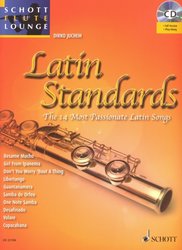 SCHOTT&Co. LTD LATIN STANDARDS + CD / příčná flétna + klavír