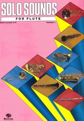 ALFRED PUBLISHING CO.,INC. SOLO SOUNDS FOR FLUTE level 3-5           solo book