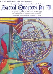 ALFRED PUBLISHING CO.,INC. Sacred Quartets For All  -  altový saxofon