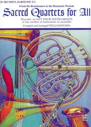 ALFRED PUBLISHING CO.,INC. Sacred Quartets For All  -  trumpeta