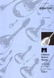 Edition Robert Martin SONATINE pour Mandoline by Ludwig van Beethoven