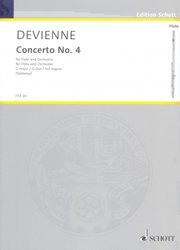SCHOTT&Co. LTD DEVIENNE: Concerto No. 4, G dur pro příčnou flétnu a klavír