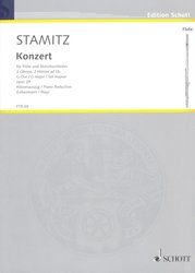 SCHOTT&Co. LTD STAMITZ: Koncert G Dur op.29 / příčná flétna + klavír
