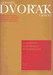 Editio Bärenreiter DVOŘÁK Antonín - HUMORESKY Op.101 - URTEXT / sólo klavír