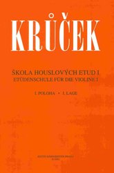 Editio Bärenreiter Škola houslových etud I. (sešit 1+2 / první poloha) - Václav Krůček