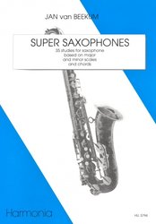 Harmonia Super Saxophones - 35 přednesových etud pro saxofony