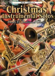 Warner Bros. Publications CHRISTMAS INST.SOLOS CAROLS&CLASSICS + CD / příčná flétna
