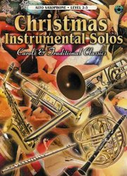 Warner Bros. Publications CHRISTMAS INST.SOLOS CAROLS&CLASSICS + CD / alto saxofon