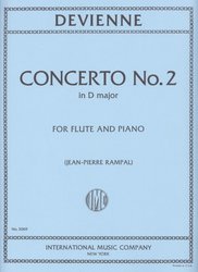 International Music Company DEVIENNE: Concerto No.2 pro příčnou flétnu a klavír