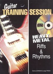 Play Music Publishing Guitar Training Session - HEAVY METAL Riffs&Rhythms + CD / kytara + tabulatura