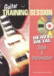 Play Music Publishing Guitar Training Session - HEAVY METAL Solos&Improvisation + CD