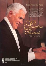 Music Minus One SINATRA STANDARDS for Piano + CD