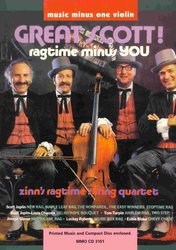 Music Minus One GREAT SCOTT! - Ragtime String Quartet + CD / housle