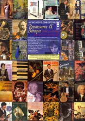 Music Minus One RENAISSANCE&BAROQUE for two guitars + CD