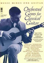 Music Minus One Orchestral Gems for Classical Guitar + CD / kytara + tabulatura