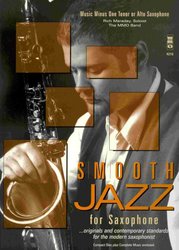 Music Minus One Smooth Jazz for Saxophone + CD      alto / tenor sax