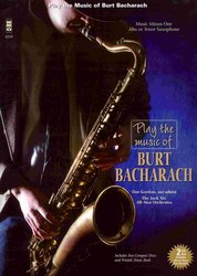 Music Minus One Play the Music of BURT BACHARACH + 2x CD alto/tenor saxofon