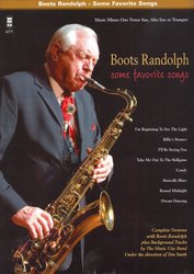 Music Minus One Boots Randolph - Some Favorite Songs + CD // alto / tenor saxophone (trumpet)